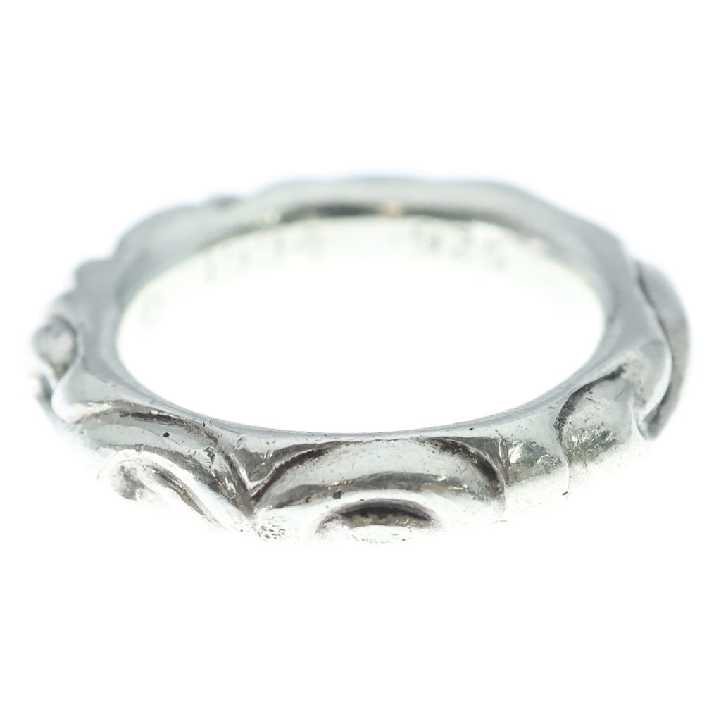 CHROME HEARTS(クロムハーツ) SCRL BAND スクロールバンド リング シルバー BCA351