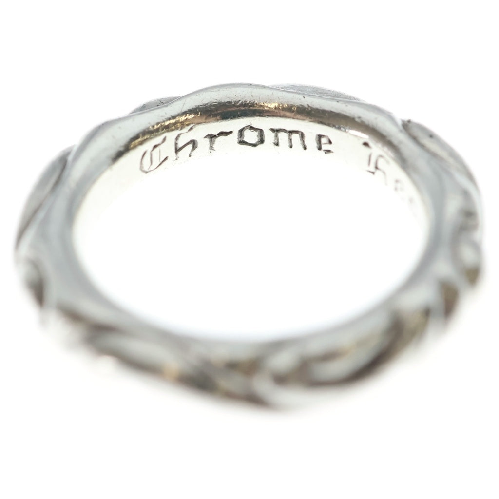 CHROME HEARTS(クロムハーツ) SCRL BAND スクロールバンド リング シルバー BCA351