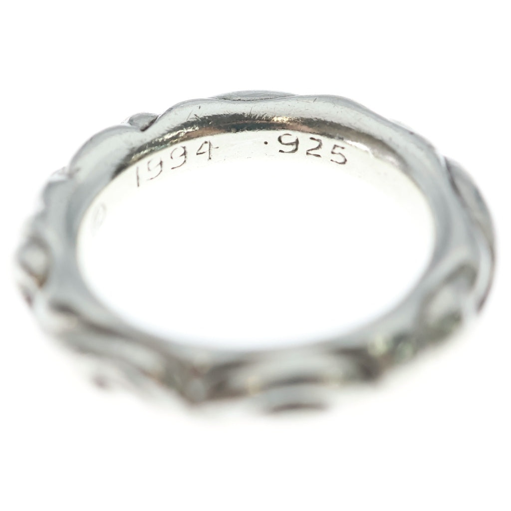 CHROME HEARTS(クロムハーツ) SCRL BAND スクロールバンド リング シルバー BCA351