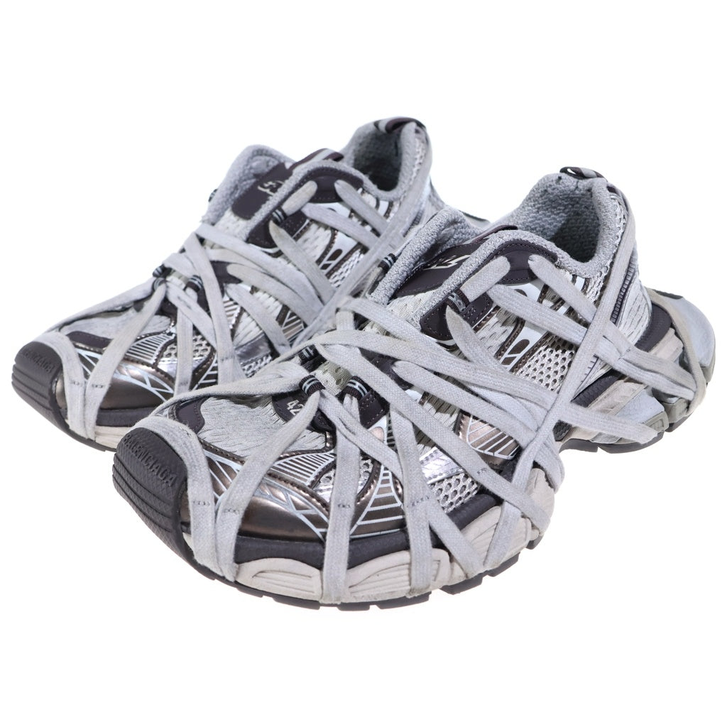 BALENCIAGA(バレンシアガ) 3XL Sneaker EXTREME LACE エクストリームレース ユーズド加工 ローカットスニーカー グレー 778698
