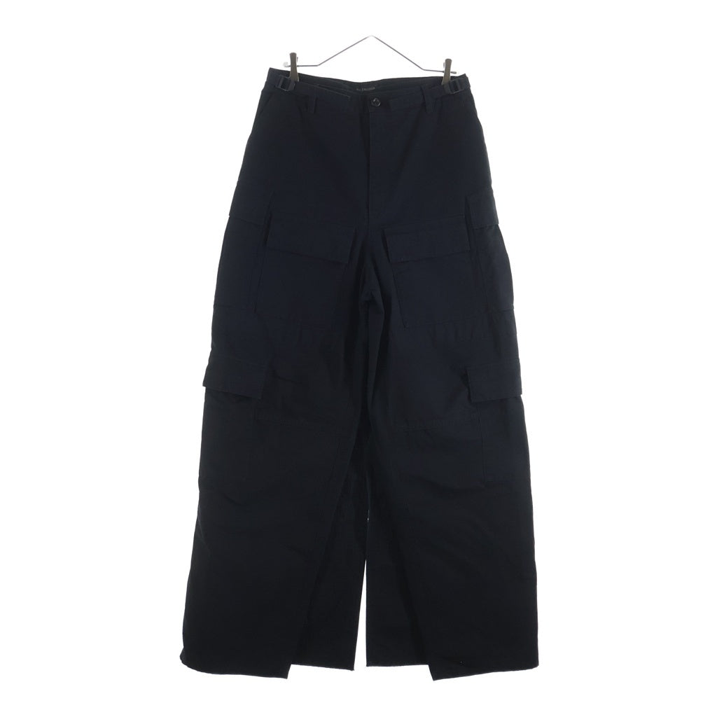 BALENCIAGA(バレンシアガ) Apron Cargo Pants Skirt エプロン スカート カーゴパンツ ブラック 748599 TKP27