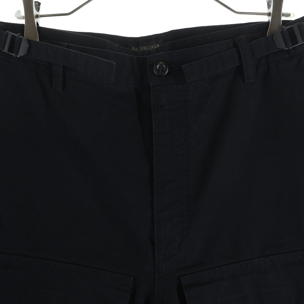 BALENCIAGA(バレンシアガ) Apron Cargo Pants Skirt エプロン スカート カーゴパンツ ブラック 748599 TKP27