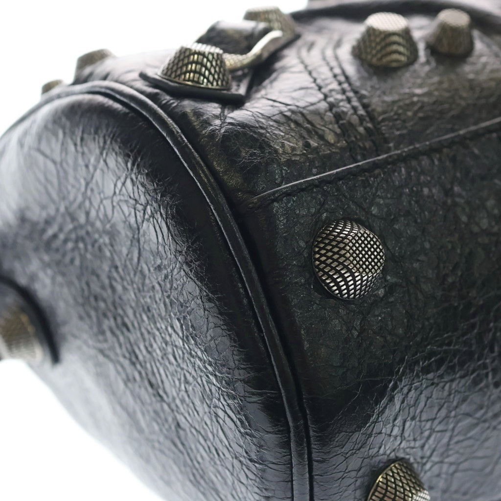 BALENCIAGA(バレンシアガ) Le Cagole Cylinder Bag ル カゴール レザーシリンダーバッグ ショルダーバッグ ブラック 771716 レディース