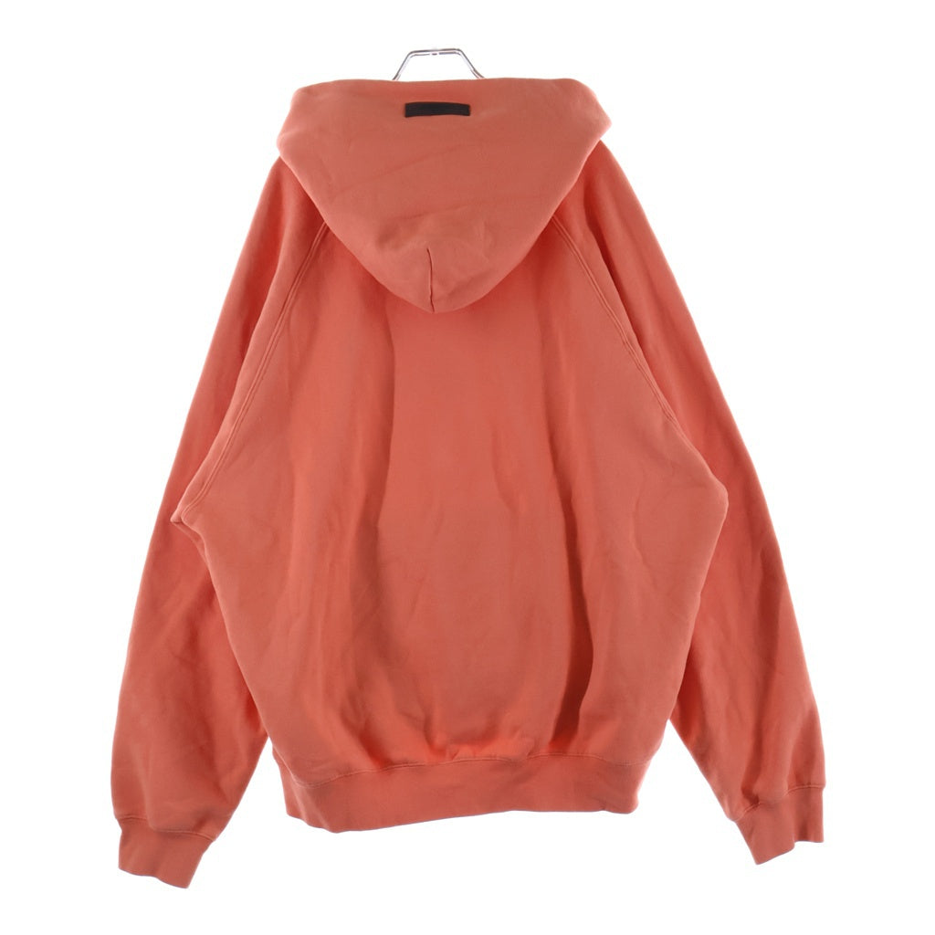 FEAR OF GOD ESSENTIALS(フィアオブゴッド エッセンシャルズ) Felt Logo Pull Over Hoodie フェルトロゴプルオーバーフーディー フーデットスウェットパーカー オレンジ