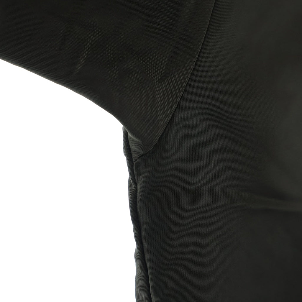 FEAR OF GOD ESSENTIALS(フィアオブゴッド エッセンシャルズ) 1977 Felt Logo Nylon S/S Shirts フェルトロゴナイロンショートスリーブシャツ ボタンダウン半袖シャツ カーキ