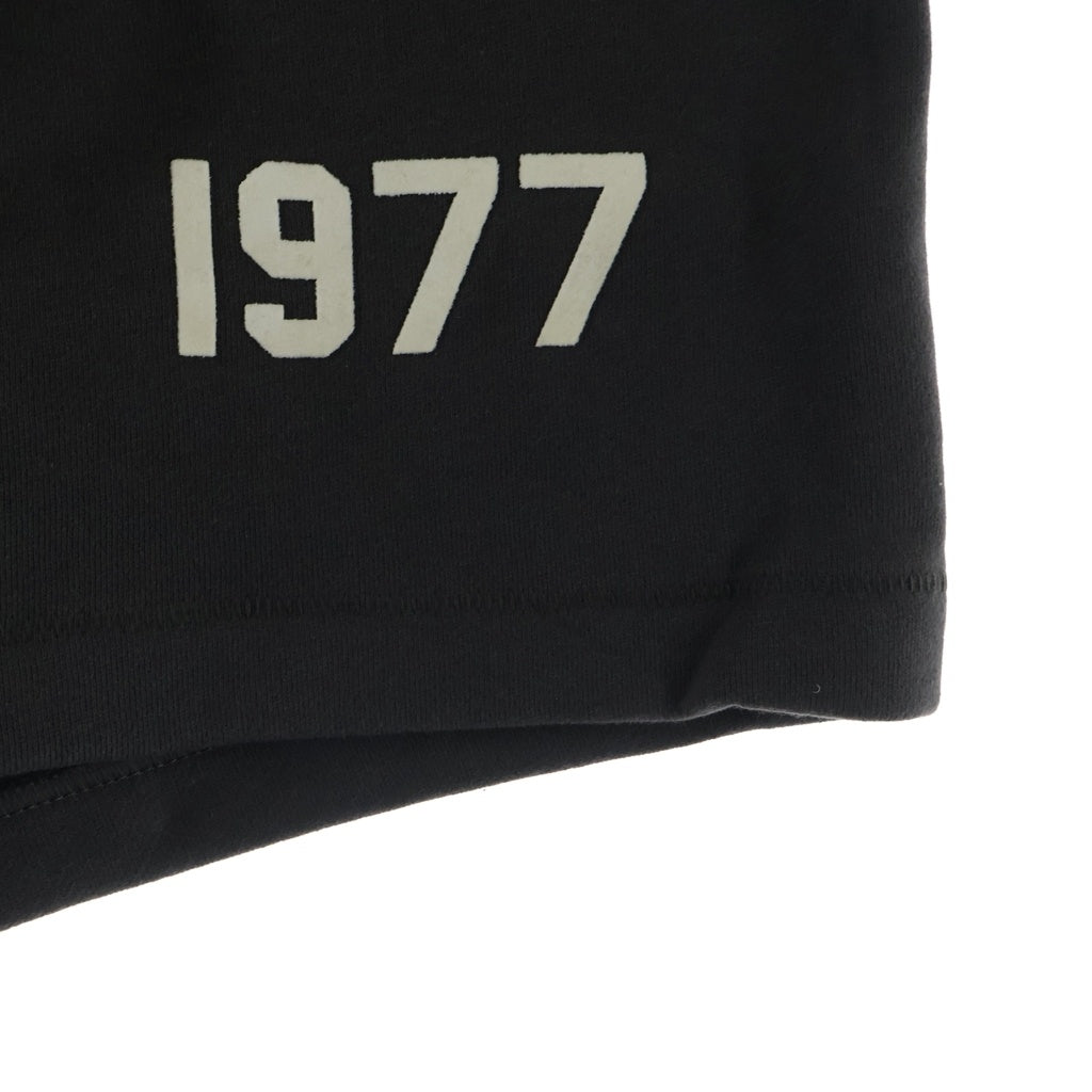 FEAR OF GOD ESSENTIALS(フィアオブゴッド エッセンシャルズ) 1977 Felt Logo Sweat Half Pants フェルトロゴスウェットハーフパンツ ショーツ ブラウン
