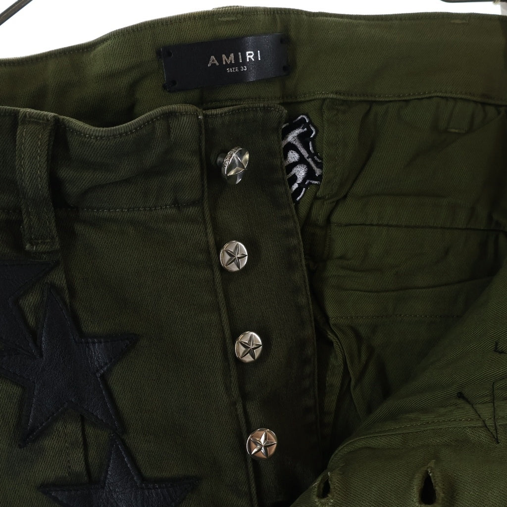 AMIRI(アミリ) ×Chemist Tactical Cargo Pant ケミスト スターパッチ カーゴパンツ カーキ