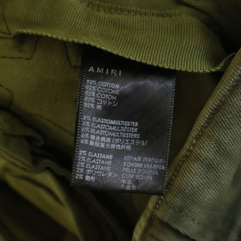 AMIRI(アミリ) ×Chemist Tactical Cargo Pant ケミスト スターパッチ カーゴパンツ カーキ