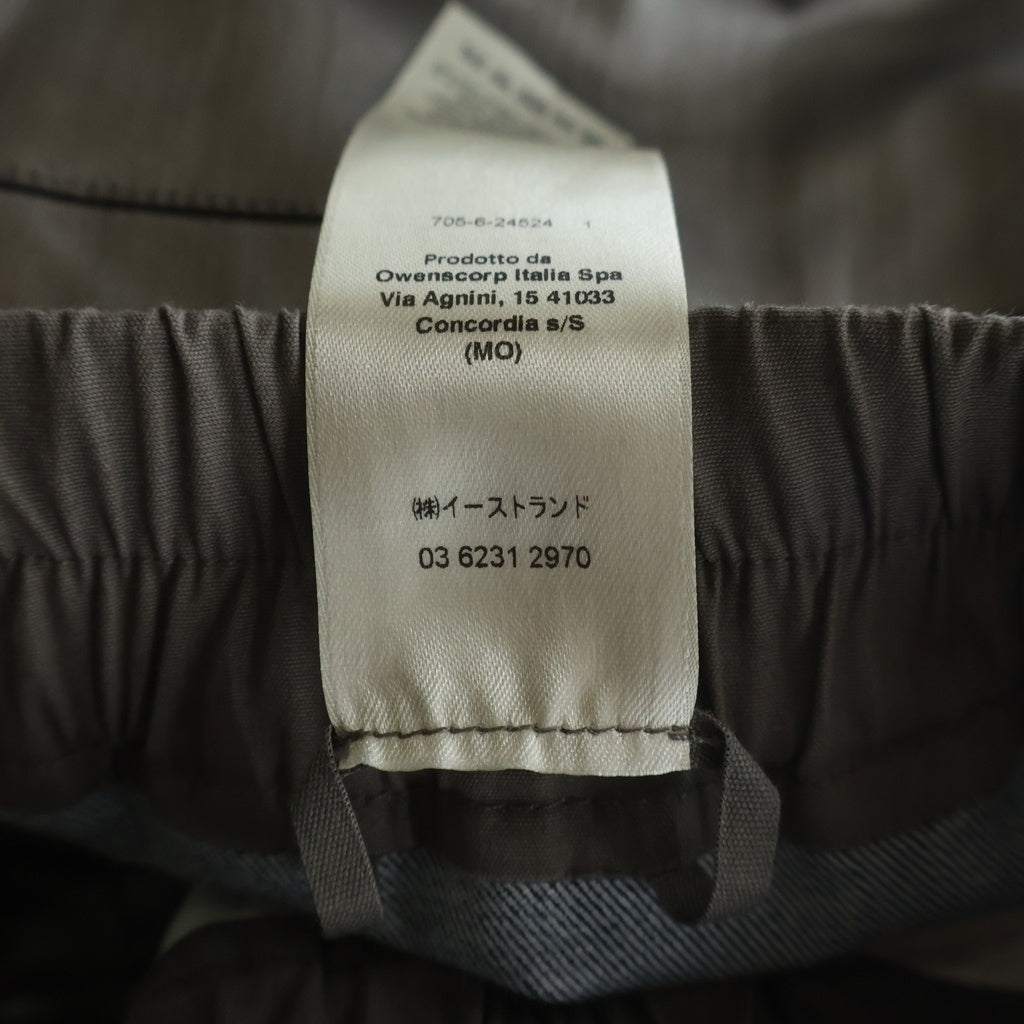 Rick Owens(リックオウエンス) 24SS LIDO期 CARGO BELAS カーゴベラロングパンツ RU01D3339-SCT ガンメタリック シルバー
