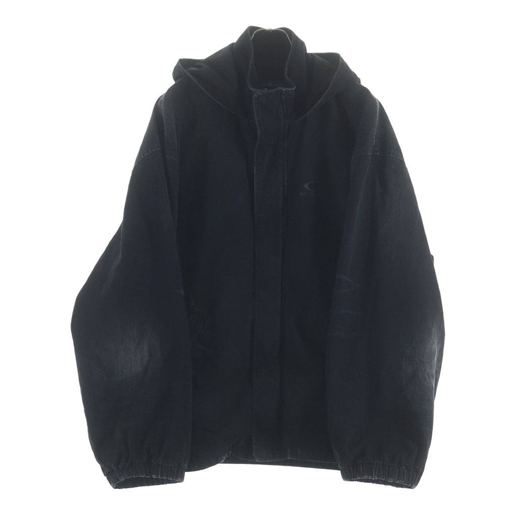 BALENCIAGA(バレンシアガ) HOODED WORKWEAR JACKET フーデッド ワークウェア ジャケット アウター 850057 TTW67 ブラック