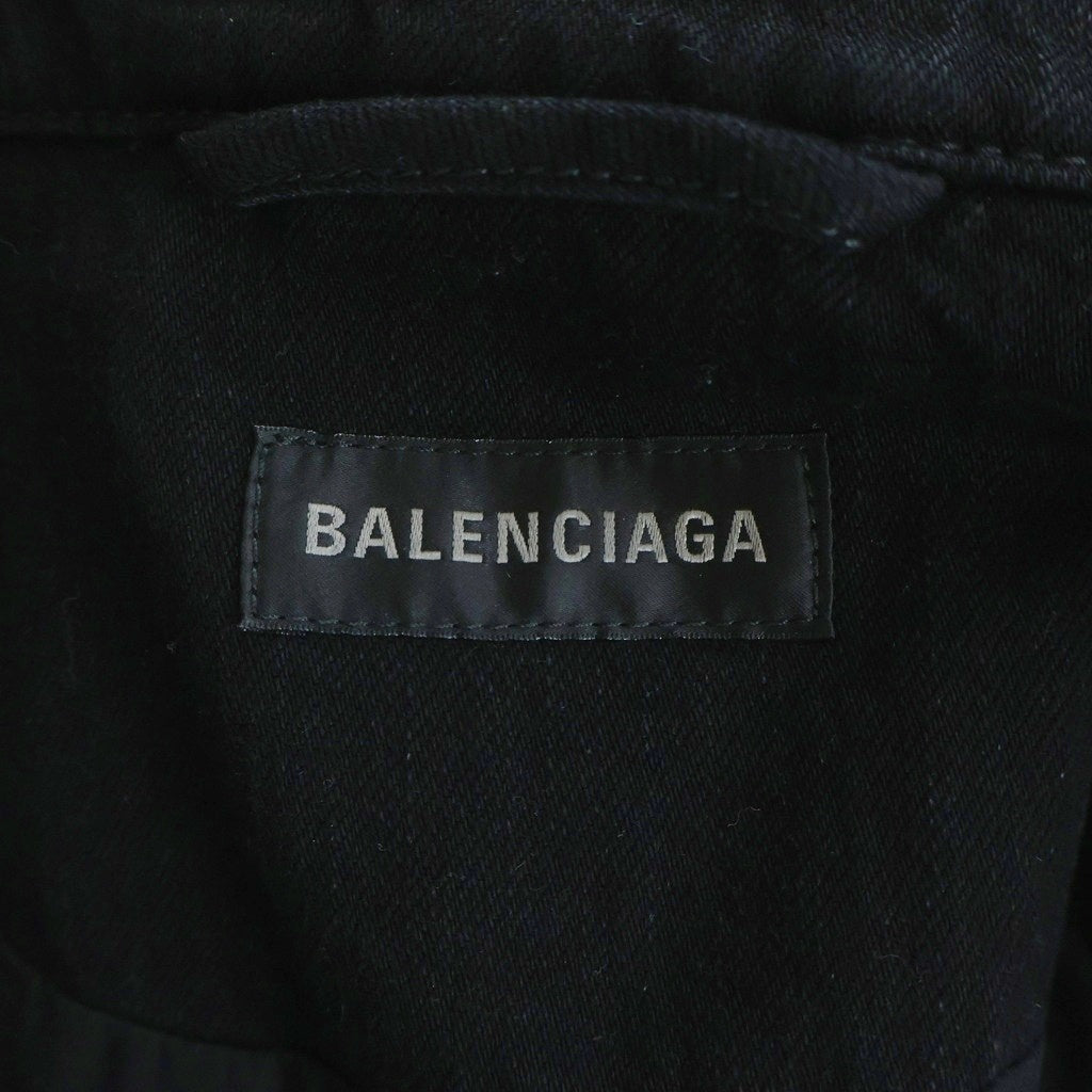 BALENCIAGA(バレンシアガ) HOODED WORKWEAR JACKET フーデッド ワークウェア ジャケット アウター 850057 TTW67 ブラック