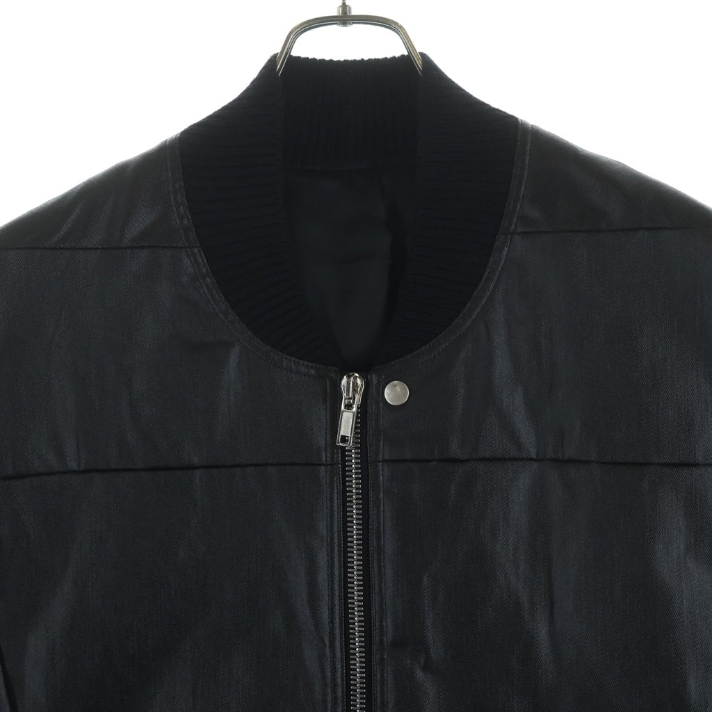 Rick Owens(リックオウエンス) 24SS Jumbo Flight ジャンボ フライト ベスト ジャケット RU01D3761-SCT ブラック