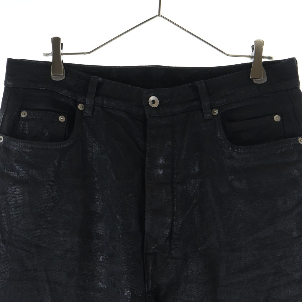 DRKSHDW(ダークシャドウ) 25AW Bolan Bootcut Pants ボラン ブーツカット コーティング パンツ ブラック DU02E7365-BMC
