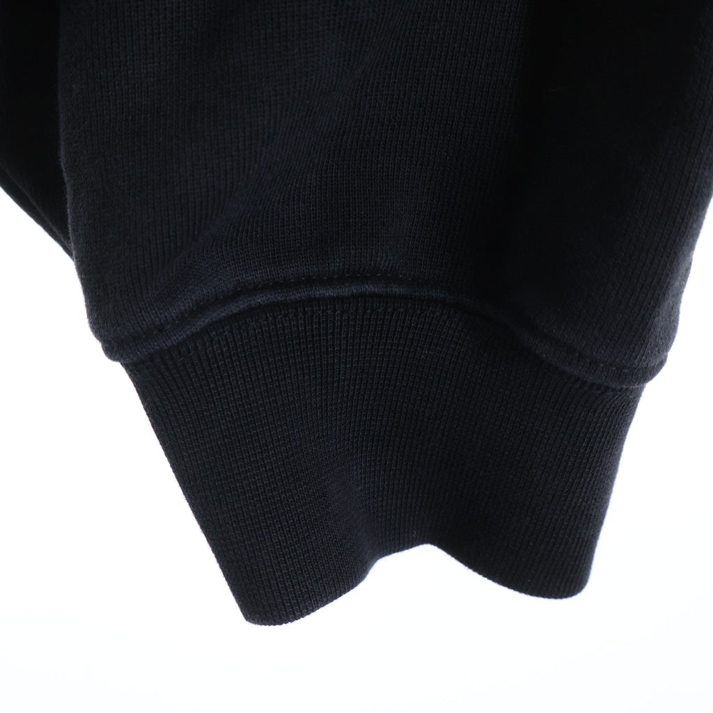 VETEMENTS(ヴェトモン) 25AW ×Cradle of Filth Oversized Zip-Up Hoodie クレイドルオブフィルス グラフィックプリント ジップアップ パーカー ブラック