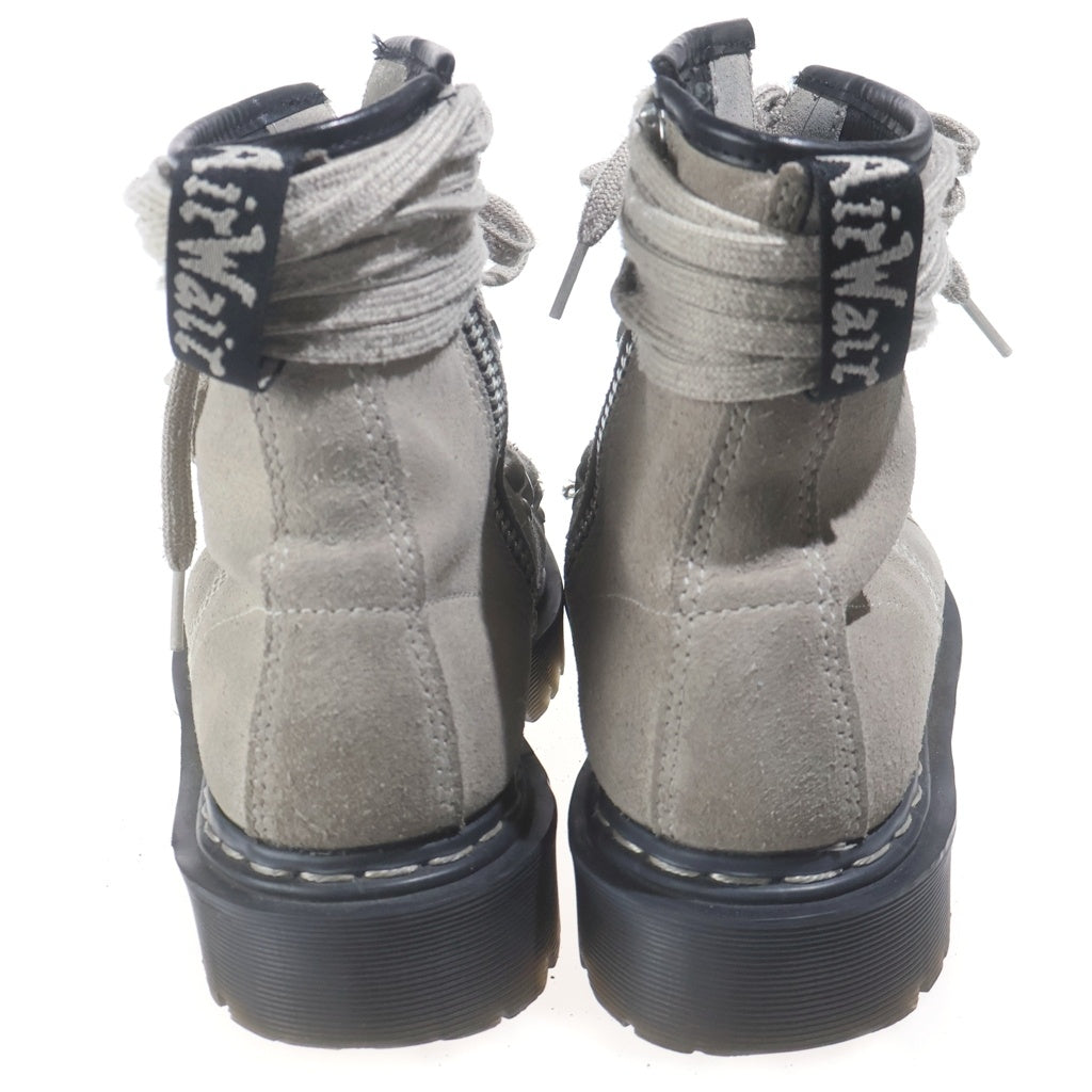 Dr.Martens(ドクターマーチン) ×RICK OWENS リックオウエンス スエード レースアップブーツ ベージュ AF500 GV11V