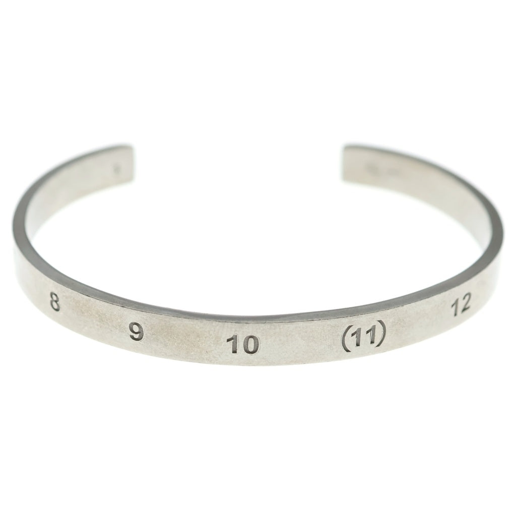Maison Margiela(メゾンマルジェラ) ナンバリングカフ ブレスレット シルバー SI8UY0003 SV0129