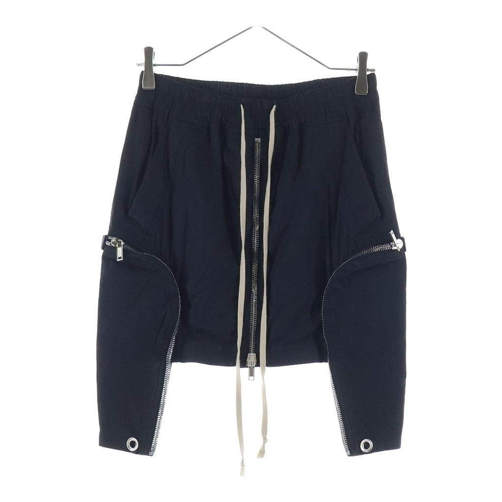DRKSHDW(ダークシャドウ) 20SS Bauhaus Mini Skirt バウハウスミニスカート センタージップサイドロングポケットミニスカート レディース DS20S5344-CR ブラック