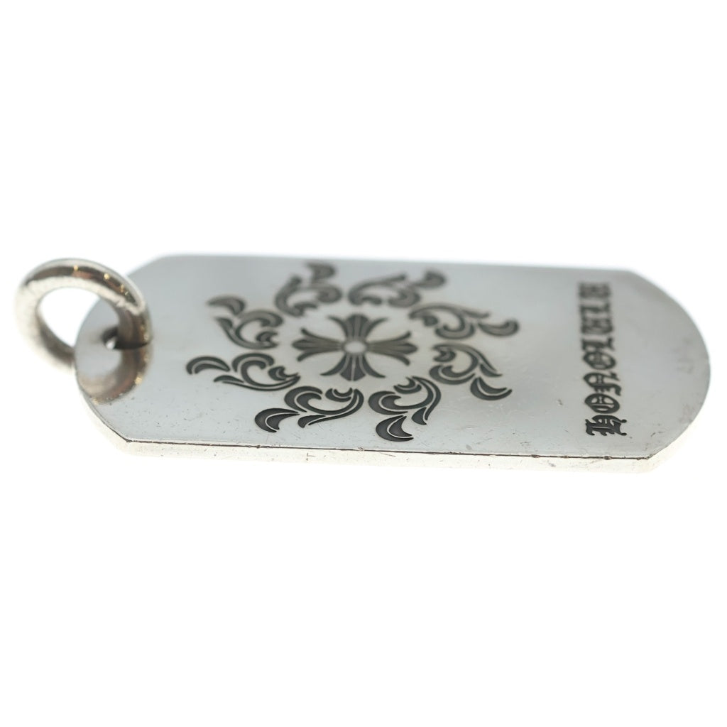 CHROME HEARTS(クロムハーツ) D TAG LRG LTD ホノルル限定 ラージドッグタグ ネックレストップ シルバー