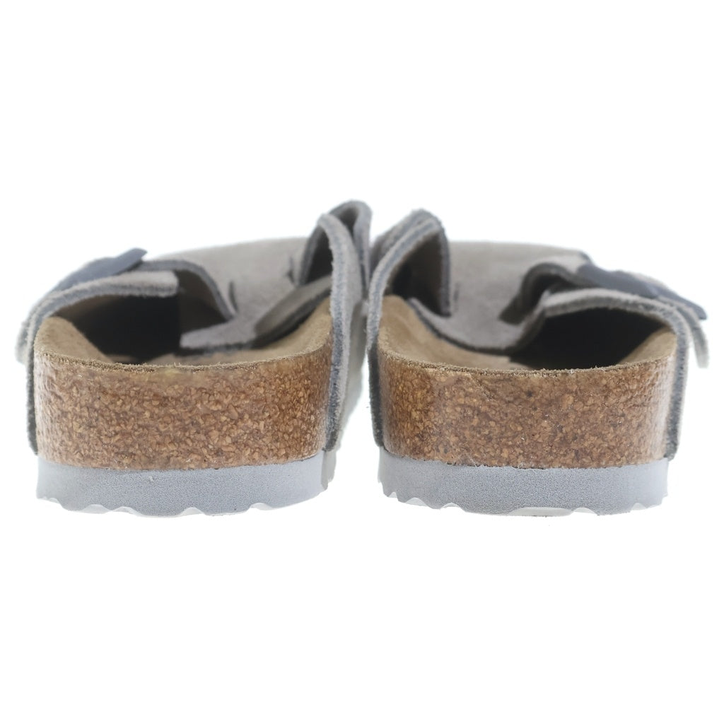 BIRKENSTOCK(ビルケンシュトック) Boston Stone Coin Leather Sandal ボストン ストーンコイン レザーサンダル スエードサンダル 1027751 ベージュ