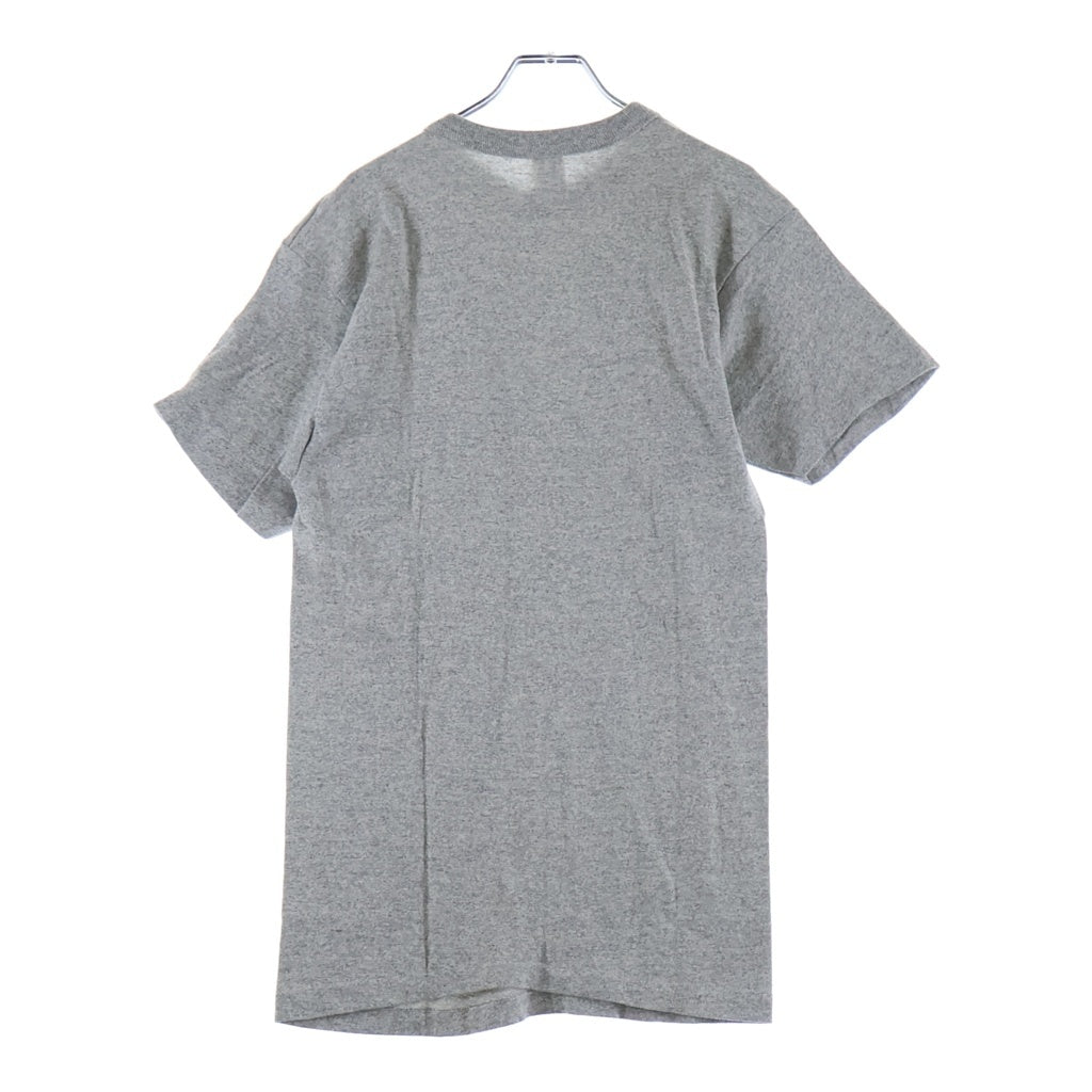 CHAMPION(チャンピオン) 80S VINTAGE ヴィンテージ USA製 無地 半袖Tシャツ カットソー グレー
