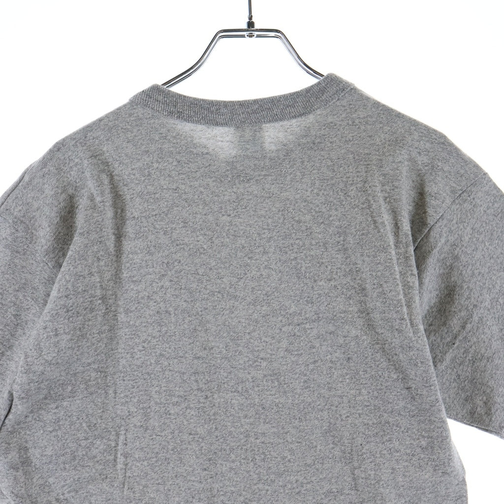 CHAMPION(チャンピオン) 80S VINTAGE ヴィンテージ USA製 無地 半袖Tシャツ カットソー グレー