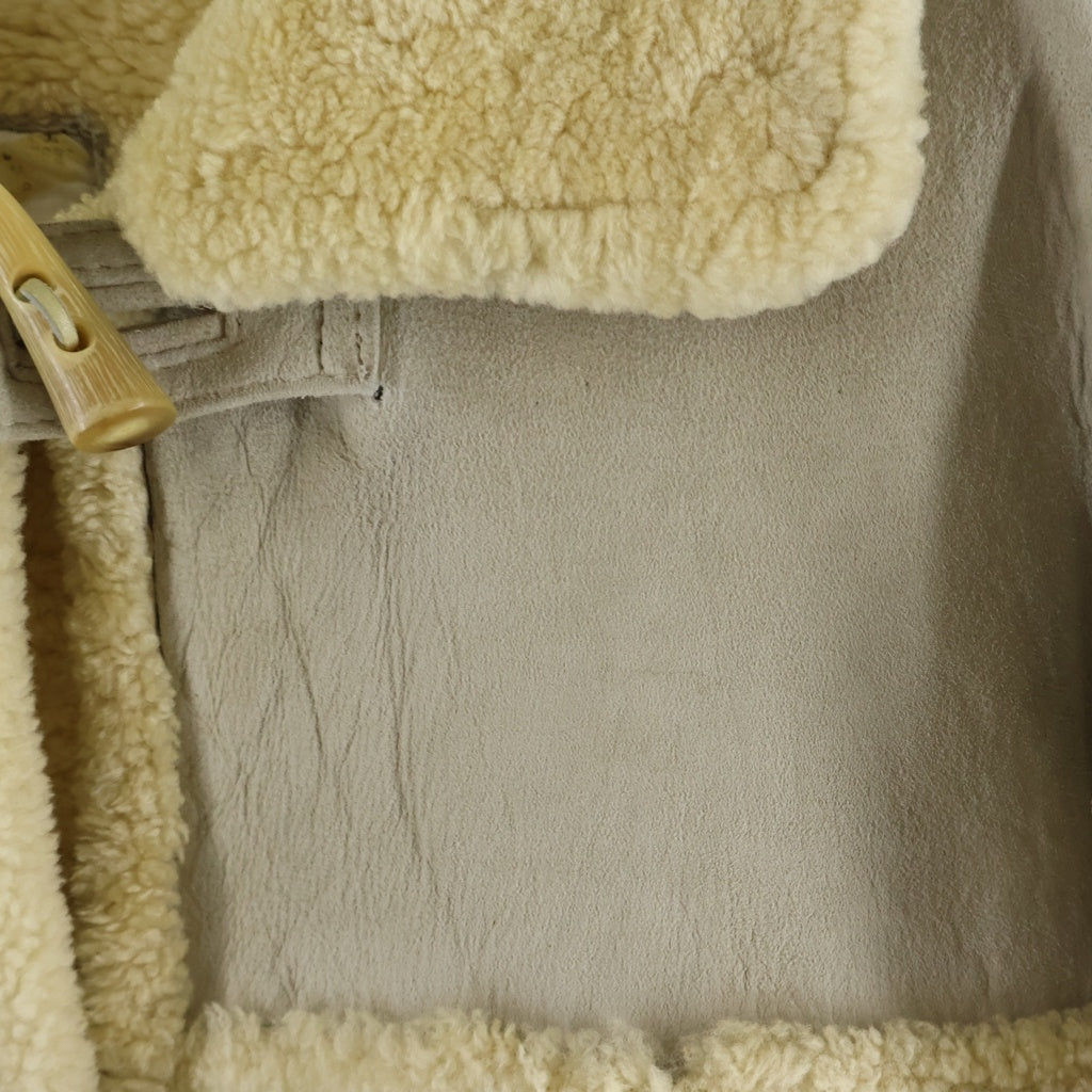 GOODENOUGH(グッドイナフ) 90S 初期型 Mouton Shearing Short Jacket ムートンシアリングショートジャケット ムートンダッフルジャケット ベージュ