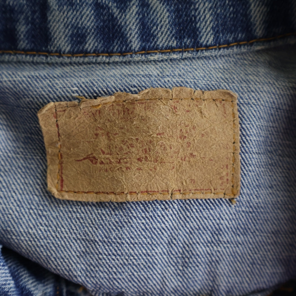 Levi's(リーバイス) 60S VINTAGE 70505 4th Type Denim Jacket BIG E ヴィンテージ ボタン裏524 デニムジャケット インディゴ