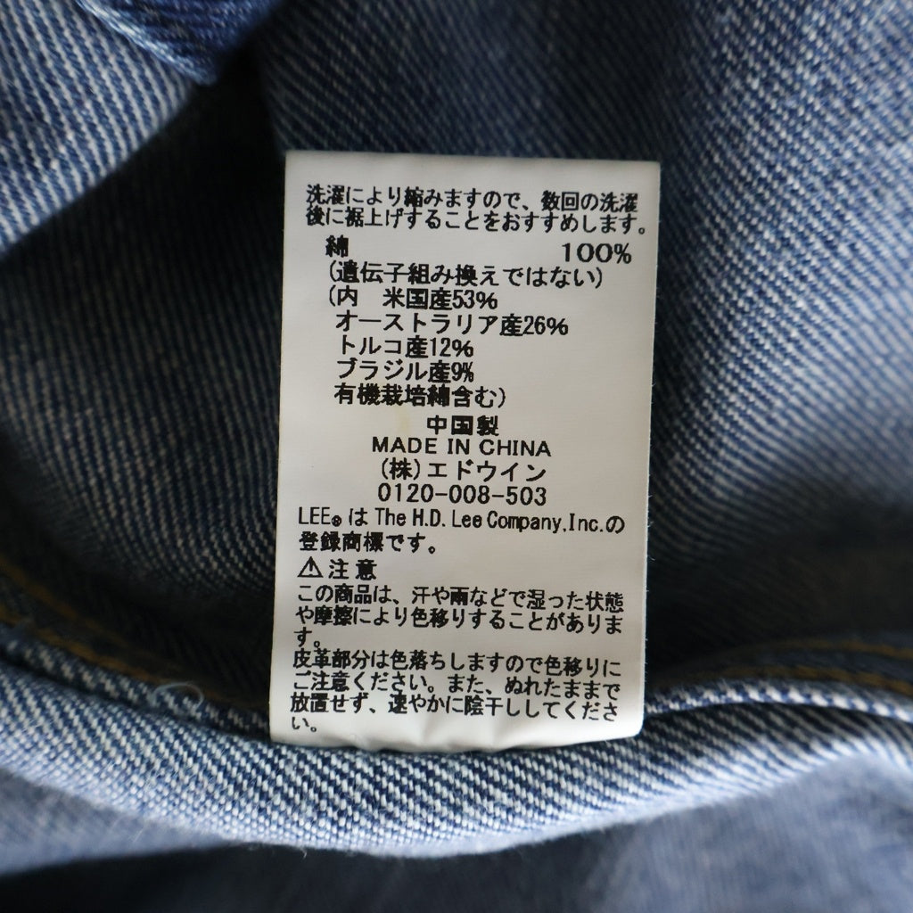 LEE(リー) AMERICAN RIDERS DENIM JACKET アメリカンライダース デニムジャケット インディゴ LM8100