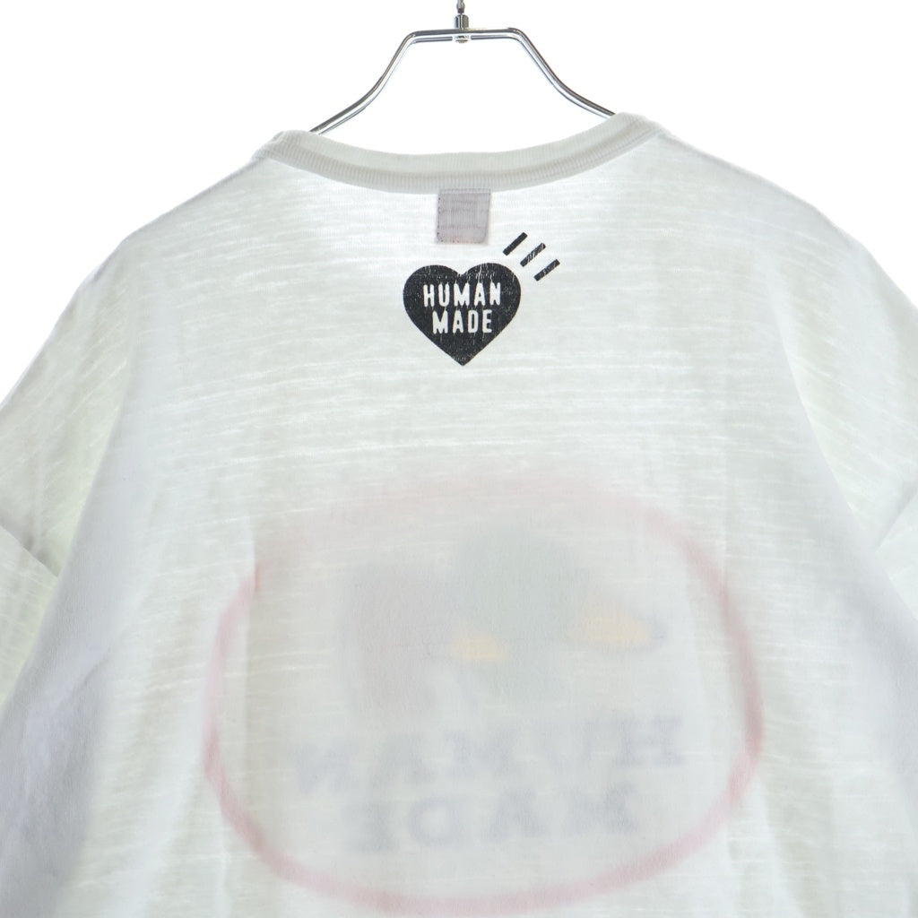 HUMAN MADE(ヒューマンメイド) Duck Graohic カモプリント 半袖Tシャツ カットソー ホワイト
