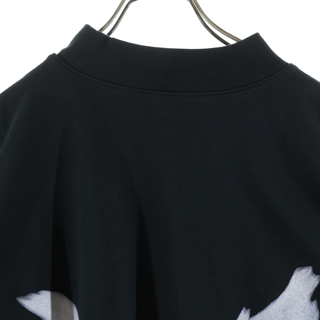 YEEZY(イージー) DOVE NO SEAM TEE ドーヴ 両面プリント クルーネック半袖Tシャツ カットソー ブラック 471281-05