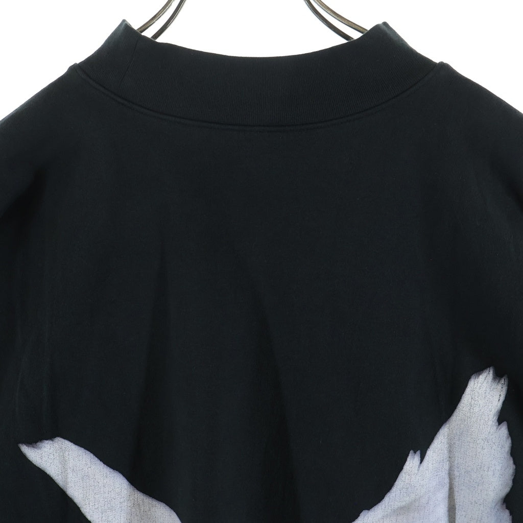 YEEZY(イージー) DOVE NO SEAM TEE ドーヴ 両面プリント クルーネック半袖Tシャツ カットソー ブラック 471281-05