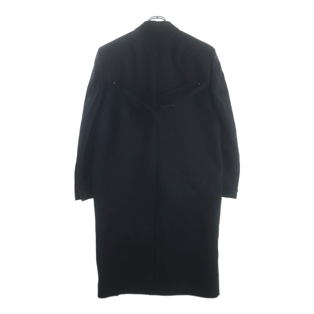 Rick Owens(リックオウエンス) 23AW LUXOR RUNWAY TATLIN COAT ルクソール期 ランウェイタトリンコート バックストラップウールロングコート RR02C7900-WSU ブラック