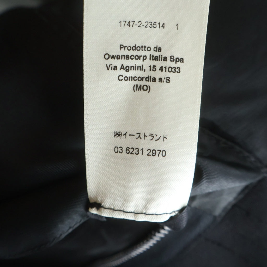Rick Owens(リックオウエンス) 23AW LUXOR RUNWAY TATLIN COAT ルクソール期 ランウェイタトリンコート バックストラップウールロングコート RR02C7900-WSU ブラック