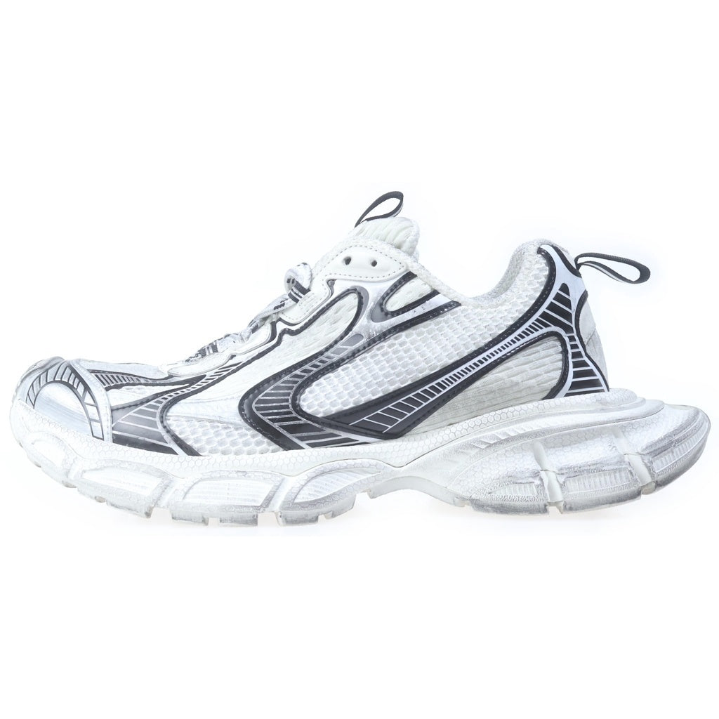 BALENCIAGA(バレンシアガ) 3XL SNEAKER スリーエックスエル ユーズド加工 メッシュ ローカットスニーカー グレー 734734