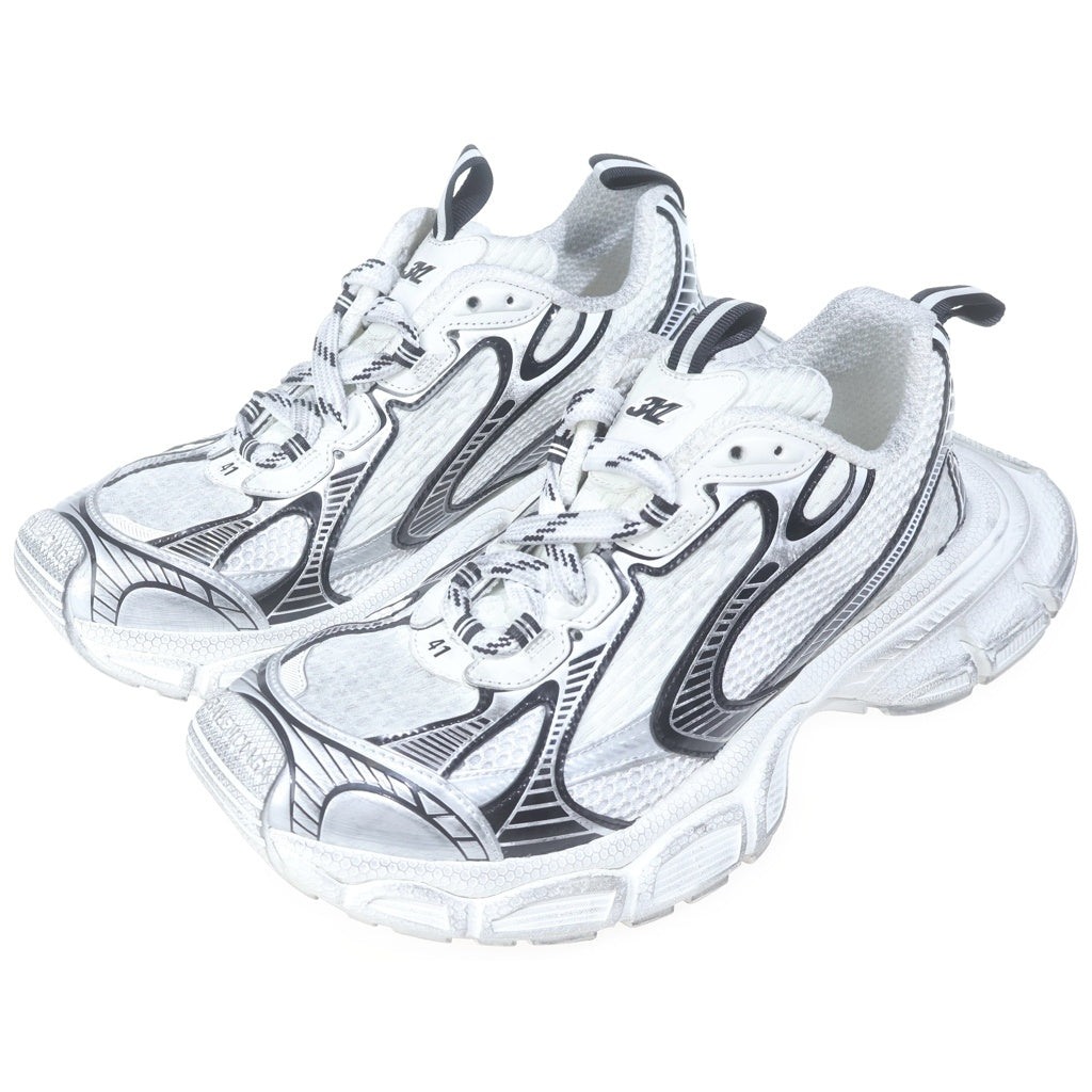 BALENCIAGA(バレンシアガ) 3XL SNEAKER スリーエックスエル ユーズド加工 メッシュ ローカットスニーカー グレー 734734