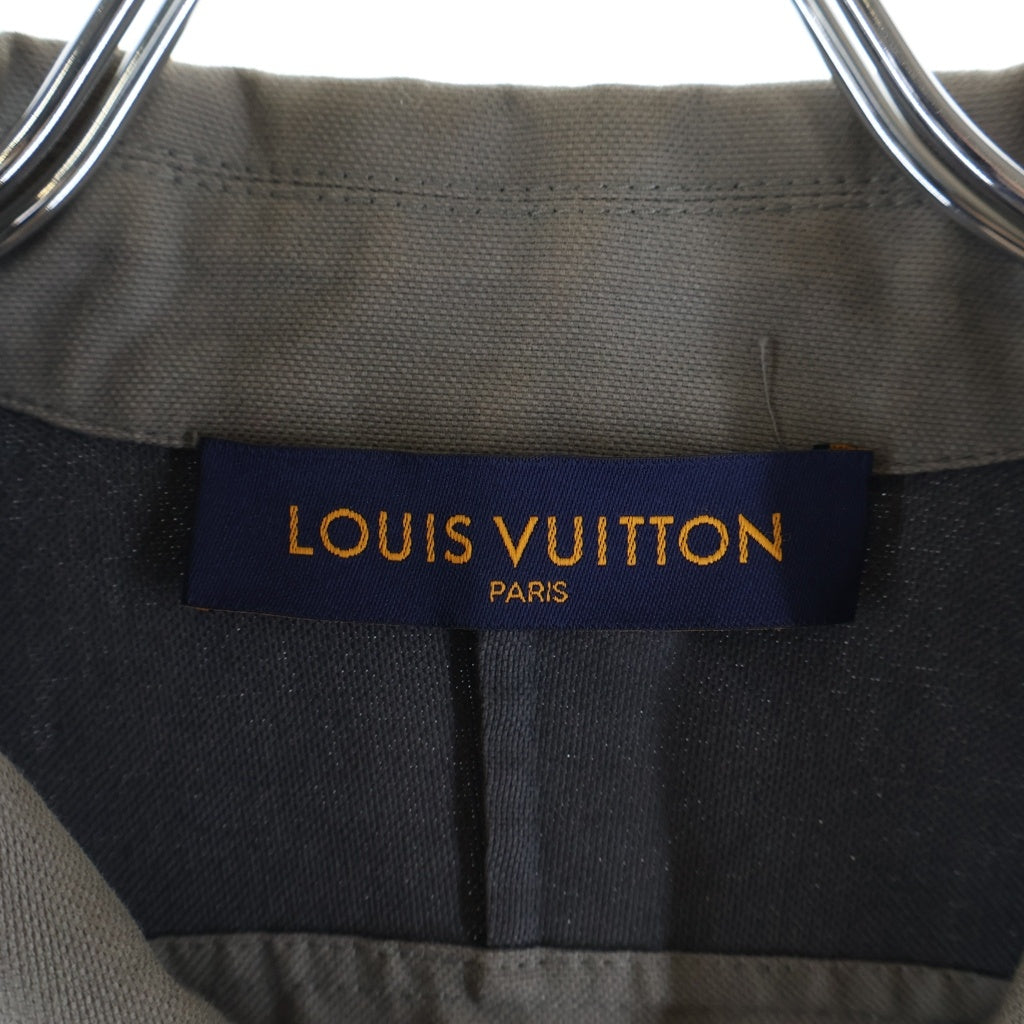 LOUIS VUITTON(ルイヴィトン) 22SS ユーティリティ コットン オーバーフィット 長袖シャツ RM222M ND2 HNS06W マルチカラー