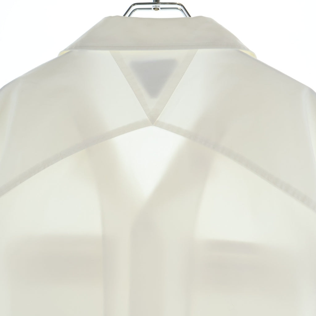 BOTTEGA VENETA(ボッテガヴェネタ) Flap Pocket Military Shirt フラップ ポケット ミリタリー 半袖シャツ 652051 VKIX0 ホワイト