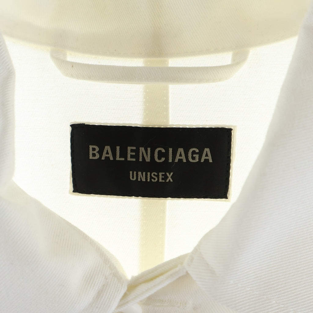BALENCIAGA(バレンシアガ) 22AW CARGO JACKET カーゴミリタリーワークジャケット 720159 TNPO2 ホワイト