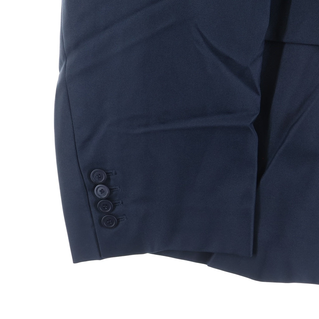 BALENCIAGA(バレンシアガ) Navy Oversized Single Jacket ネイビー オーバーサイズ シングル テーラードジャケット アウター 661434 TKT03 ネイビー