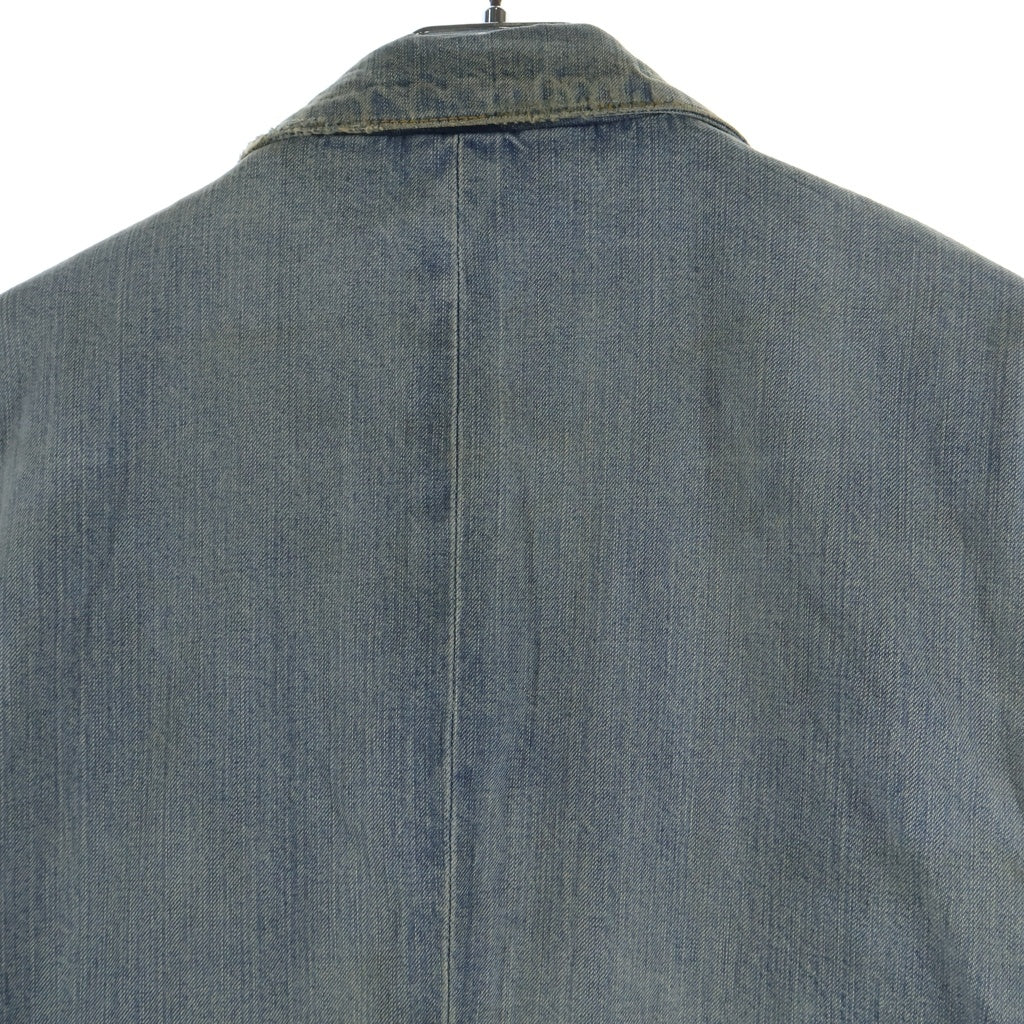 BALENCIAGA(バレンシアガ) Denim Washed Jacket デニム ウォッシュド テーラードジャケット 767997 TPW53 インディゴ