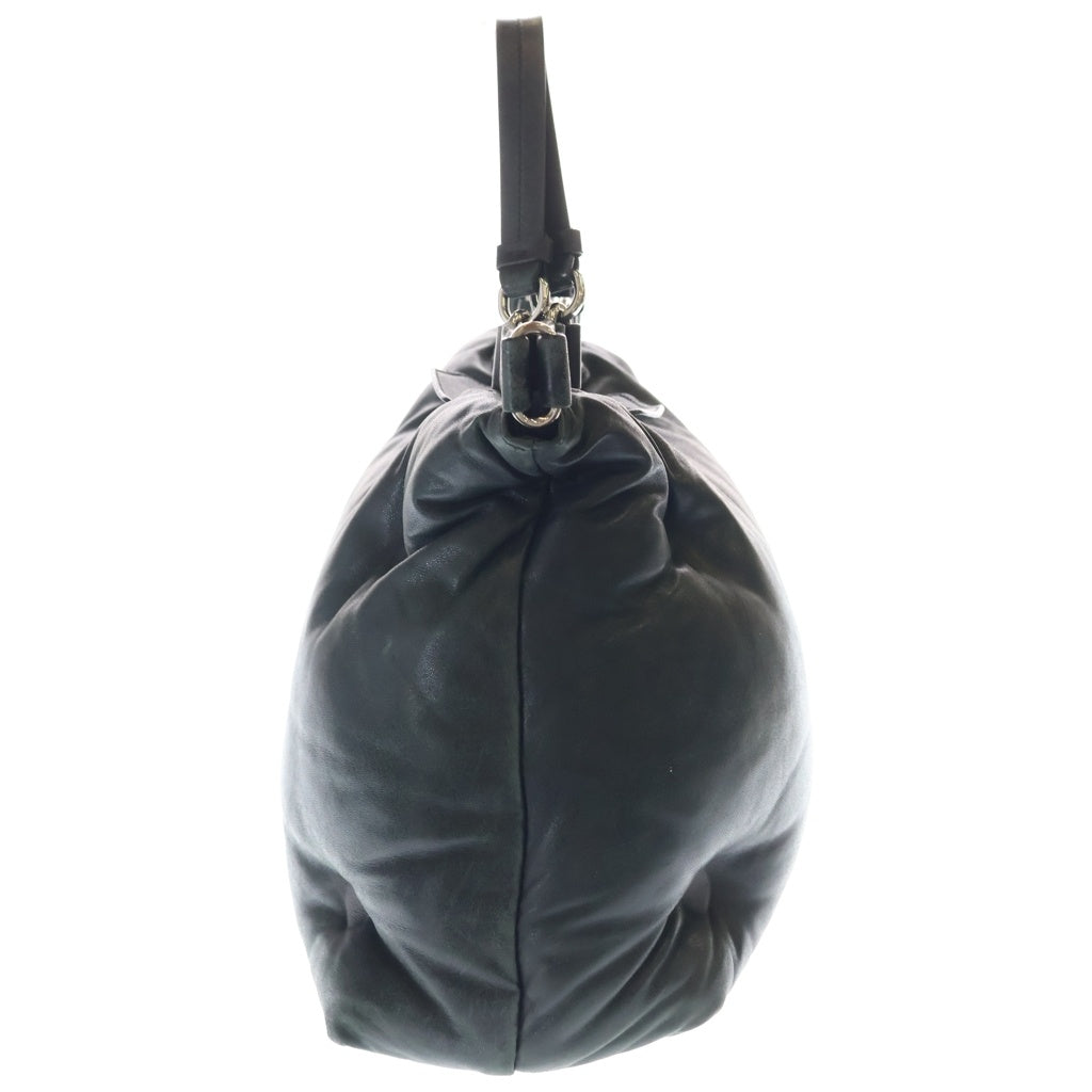 Maison Margiela(メゾンマルジェラ) Glam Slam グラムスラム レザー ハンドバッグ ブラック S56WC0126 レディース