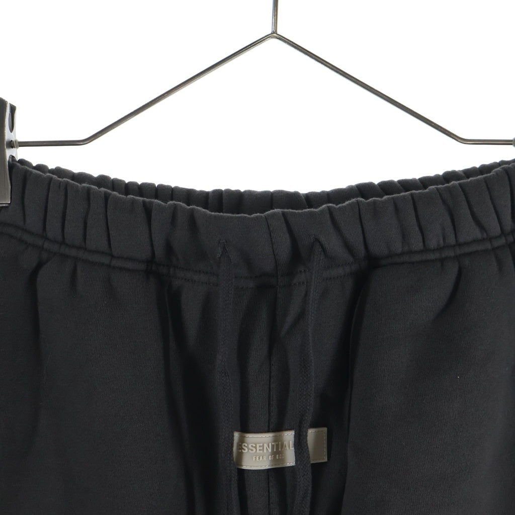 FEAR OF GOD ESSENTIALS(フィアオブゴッド エッセンシャルズ) 1977 Logo Sweat Shorts フェルトロゴスウェットショーツ ハーフパンツ ダークブラウン