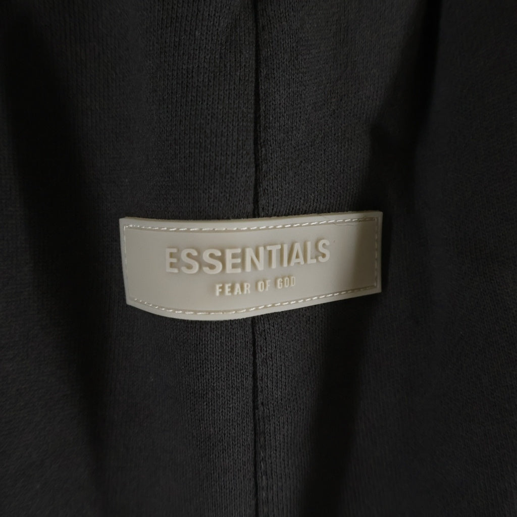 FEAR OF GOD ESSENTIALS(フィアオブゴッド エッセンシャルズ) 1977 Logo Sweat Shorts フェルトロゴスウェットショーツ ハーフパンツ ダークブラウン