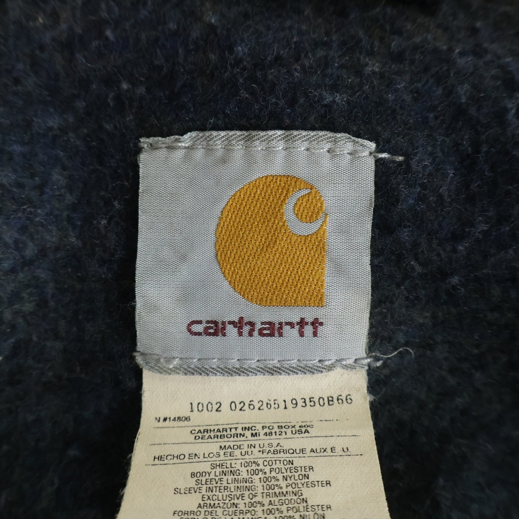 CARHARTT(カーハート) 90S Detroit Jacket デトロイト 裏地ブランケット ジップアップ ジャケット カーキ J97M0S