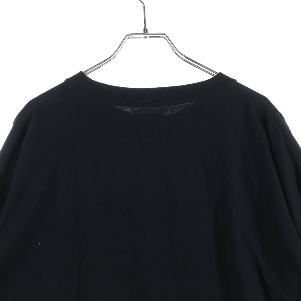 KAMIYA(カミヤ) 26SS LOVING T-shirt ラヴィングTシャツ フロントプリントクルーネック半袖Tシャツ カットソー G16TS095 ブラック
