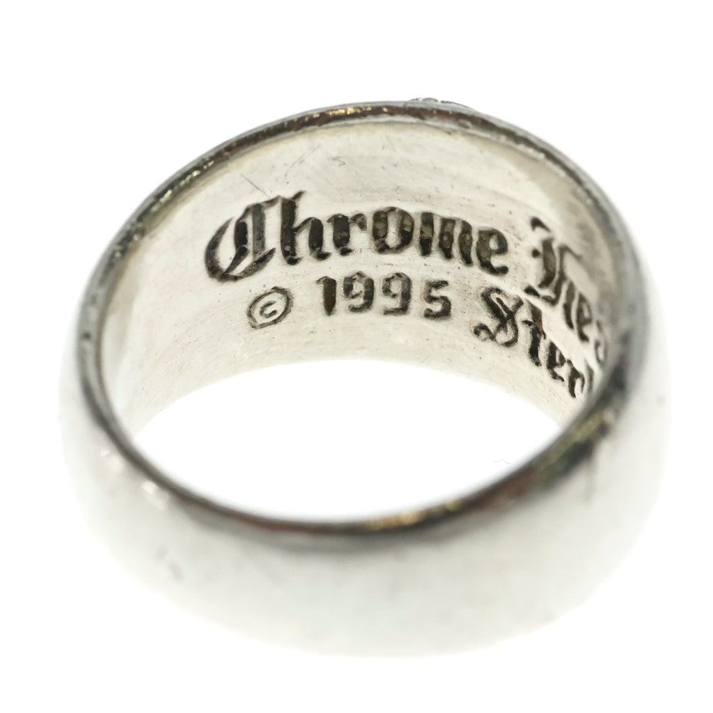 CHROME HEARTS(クロムハーツ) HEART IN BAND ハートインバンドリング シルバー