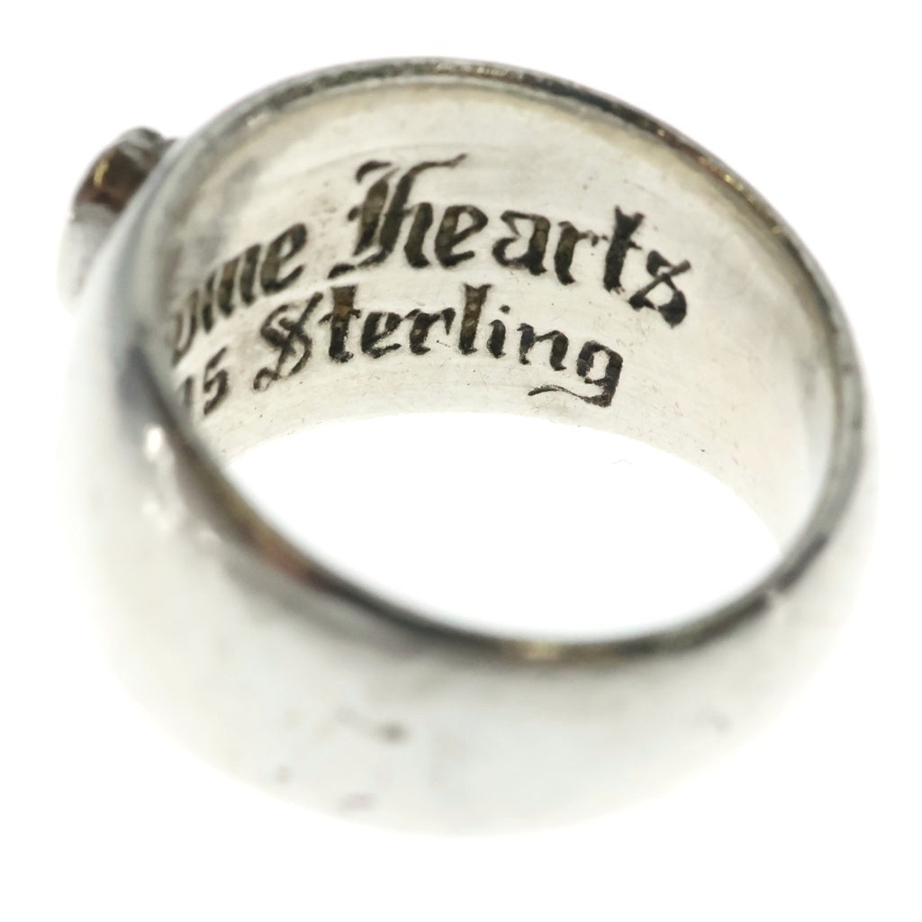 CHROME HEARTS(クロムハーツ) HEART IN BAND ハートインバンドリング シルバー