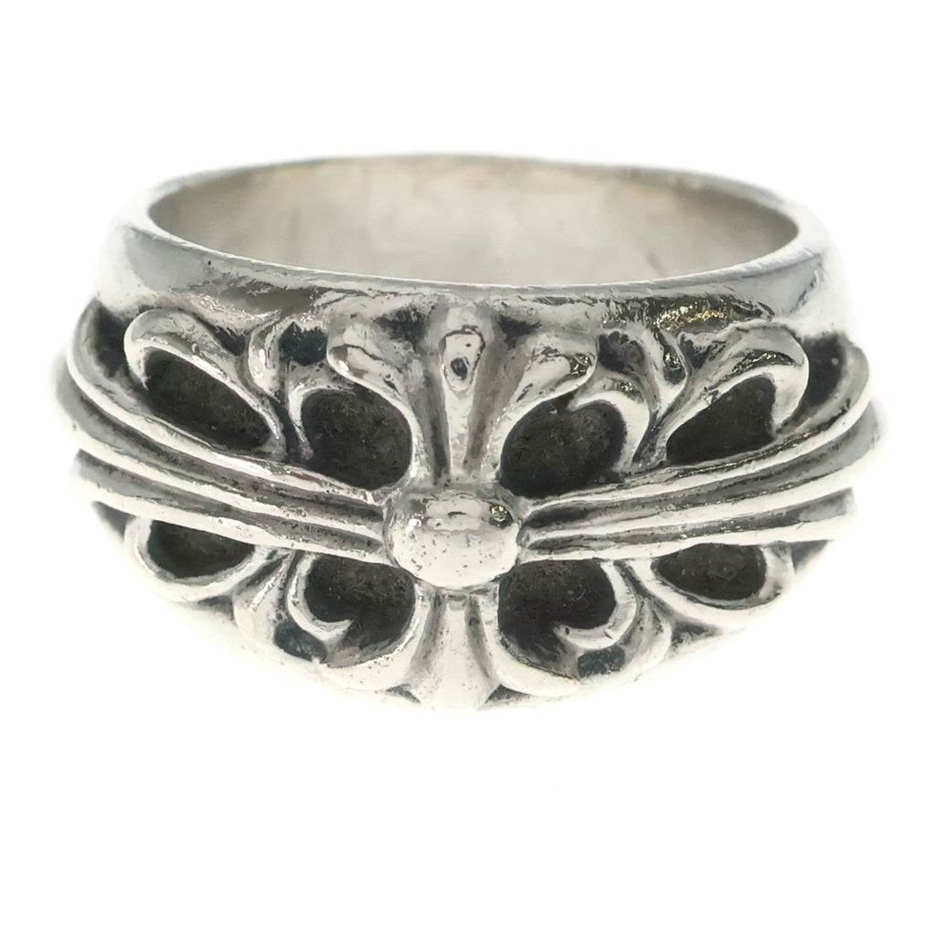 CHROME HEARTS(クロムハーツ) FLRL CRS フローラルクロス リング シルバー
