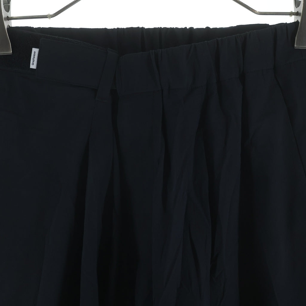 Graphpaper(グラフペーパー) ×DESCENTE UNTRIMMED Chef Pants アンリミッド シェフ パンツ DU6SLPGPM ネイビー
