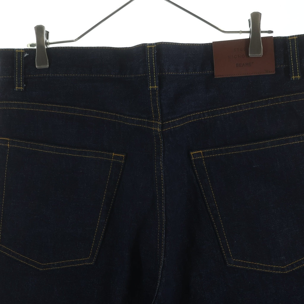 BEAMS+(ビームスプラス) ×STUDIO NICHOLSON HOLLY DENIM JEAN ×スタジオニコルソン ホーリー デニム ジーンズ 38-21-0073-791 インディゴ